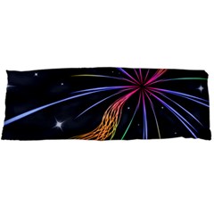 Stars Space Firework Burst Light Body Pillow Case Dakimakura (two Sides) by HermanTelo