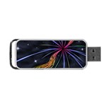 Stars Space Firework Burst Light Portable USB Flash (Two Sides) Front