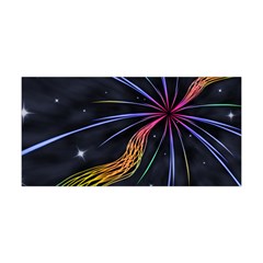 Stars Space Firework Burst Light Yoga Headband by HermanTelo