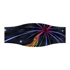 Stars Space Firework Burst Light Stretchable Headband by HermanTelo