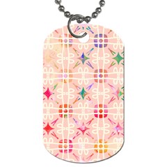 Watercolour Watercolor Paint Ink Dog Tag (two Sides)