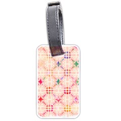 Watercolour Watercolor Paint Ink Luggage Tags (one Side) 