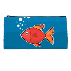 Sketch Nature Water Fish Cute Pencil Cases