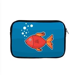 Sketch Nature Water Fish Cute Apple Macbook Pro 15  Zipper Case by HermanTelo