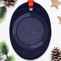 Technology Eye Ornament (oval) by HermanTelo