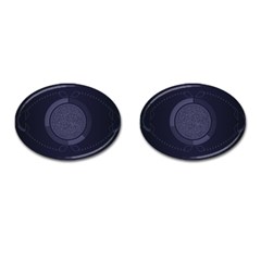 Technology Eye Cufflinks (oval)