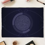 Technology Eye Cosmetic Bag (XXXL) Front