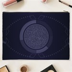 Technology Eye Cosmetic Bag (XXXL) Back