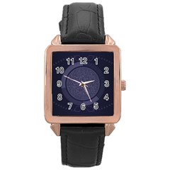 Technology Eye Rose Gold Leather Watch 