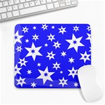 Star Background Pattern Advent Large Mousepads Front