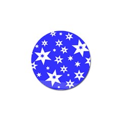 Star Background Pattern Advent Golf Ball Marker (10 Pack)