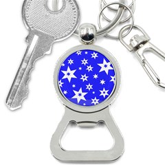 Star Background Pattern Advent Bottle Opener Key Chains