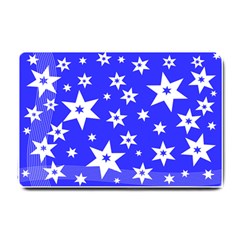 Star Background Pattern Advent Small Doormat 