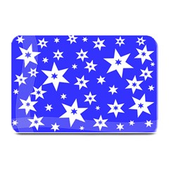 Star Background Pattern Advent Plate Mats by HermanTelo