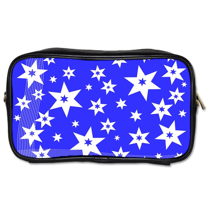 Star Background Pattern Advent Toiletries Bag (Two Sides)