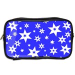 Star Background Pattern Advent Toiletries Bag (Two Sides) Back