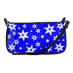 Star Background Pattern Advent Shoulder Clutch Bag by HermanTelo