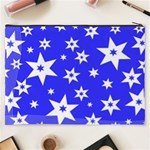 Star Background Pattern Advent Cosmetic Bag (XXXL) Back