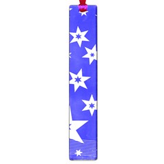 Star Background Pattern Advent Large Book Marks by HermanTelo