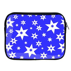 Star Background Pattern Advent Apple Ipad 2/3/4 Zipper Cases