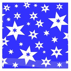 Star Background Pattern Advent Large Satin Scarf (square)