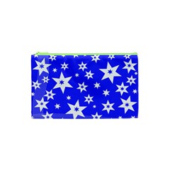 Star Background Pattern Advent Cosmetic Bag (xs) by HermanTelo