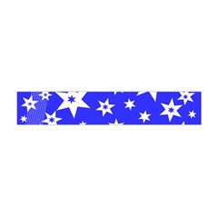 Star Background Pattern Advent Flano Scarf (mini)