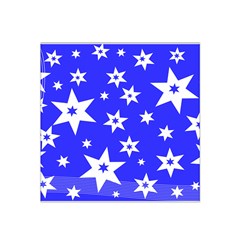 Star Background Pattern Advent Satin Bandana Scarf