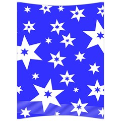 Star Background Pattern Advent Back Support Cushion