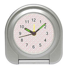 Wallpaper Abstract Pattern Graphic Travel Alarm Clock