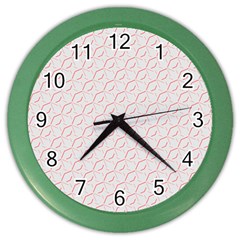 Wallpaper Abstract Pattern Graphic Color Wall Clock