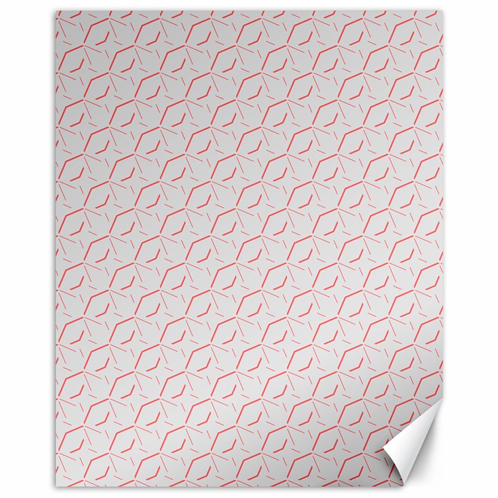 Wallpaper Abstract Pattern Graphic Canvas 11  x 14 