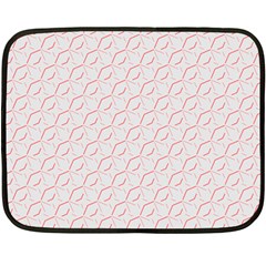 Wallpaper Abstract Pattern Graphic Double Sided Fleece Blanket (mini) 