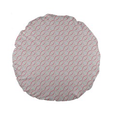 Wallpaper Abstract Pattern Graphic Standard 15  Premium Flano Round Cushions by HermanTelo