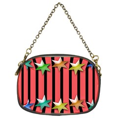 Star Christmas Greeting Chain Purse (one Side) by HermanTelo