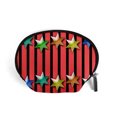 Star Christmas Greeting Accessory Pouch (small) by HermanTelo