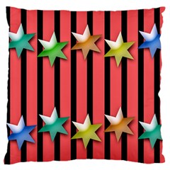 Star Christmas Greeting Standard Flano Cushion Case (one Side) by HermanTelo