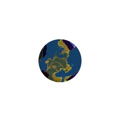 Map Geography World 1  Mini Buttons by HermanTelo