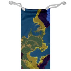 Map Geography World Jewelry Bag by HermanTelo