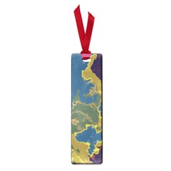 Map Geography World Small Book Marks by HermanTelo