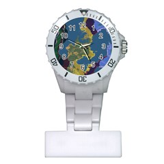 Map Geography World Plastic Nurses Watch