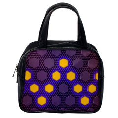 Communication Network Digital Classic Handbag (one Side)