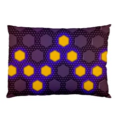 Communication Network Digital Pillow Case by HermanTelo