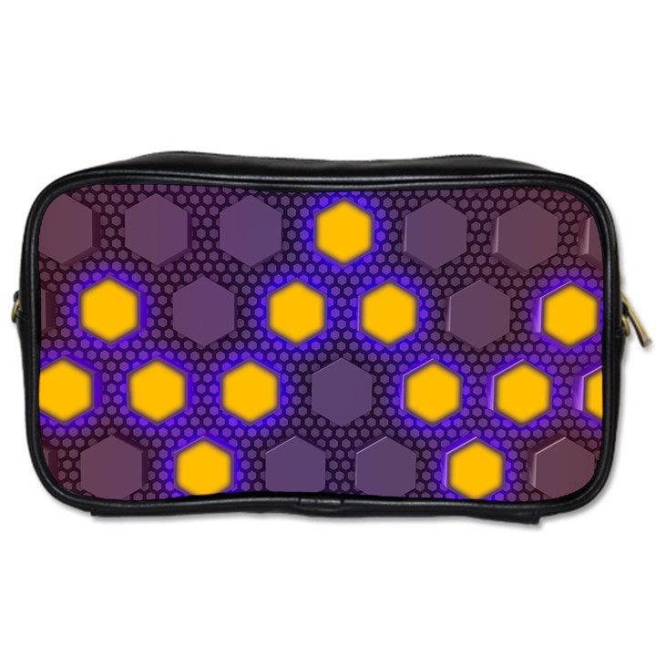 Communication Network Digital Toiletries Bag (One Side)