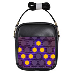 Communication Network Digital Girls Sling Bag