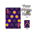 Communication Network Digital Playing Cards Double Sided (Mini) Front - Heart4