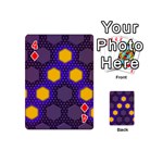 Communication Network Digital Playing Cards Double Sided (Mini) Front - Diamond4