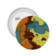 Map Geography World Yellow 2 25  Buttons by HermanTelo