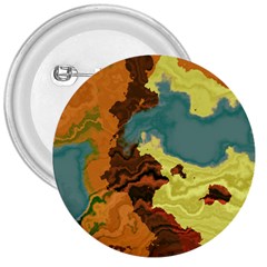 Map Geography World Yellow 3  Buttons by HermanTelo