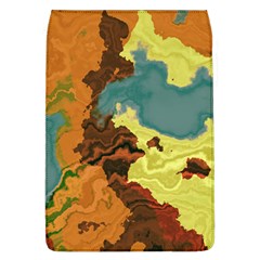 Map Geography World Yellow Removable Flap Cover (l) by HermanTelo